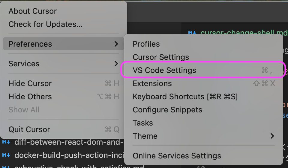 VS Code Settings