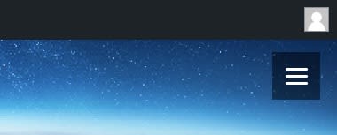 ハンバーガーメニュー