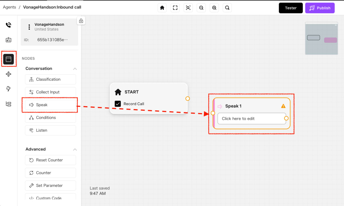 Speak Node 1