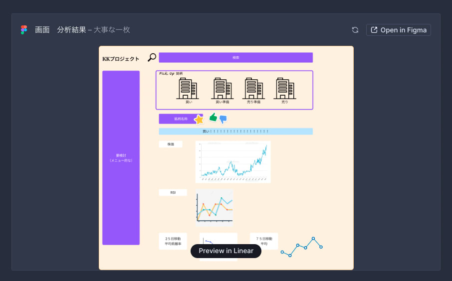 Figma 連携後画面