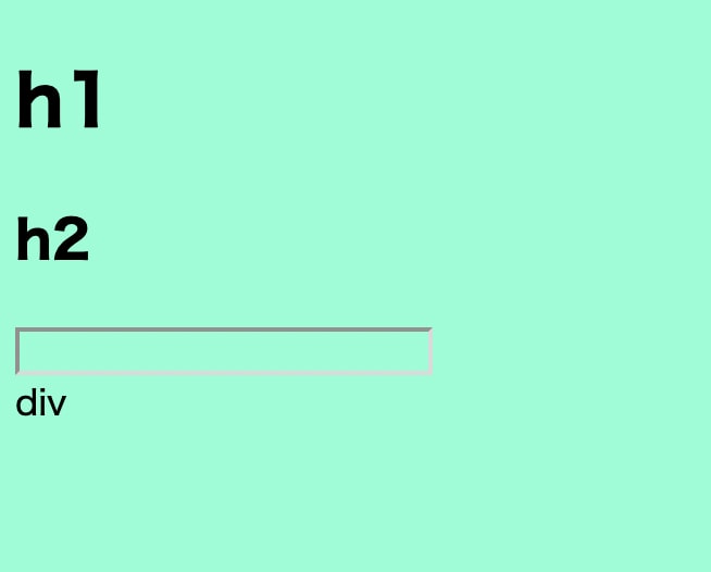 リセットCSS適用前(firefox)