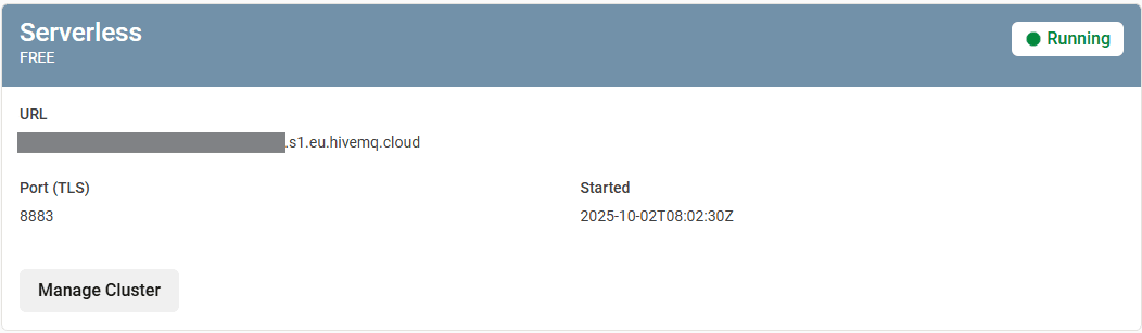 Create Cluster