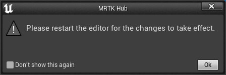 MRTK Hub