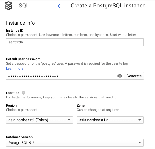 sentry-cloudsql