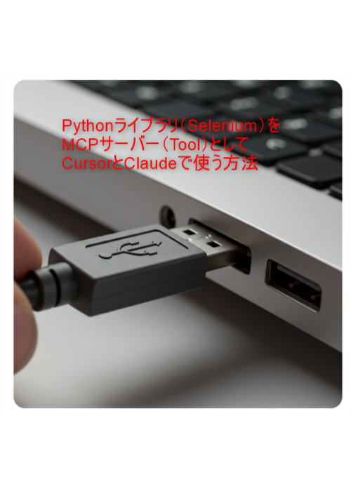 Pythonライブラリ（Selenium）をMCPサーバー（Tool）としてCursorとClaudeで使う方法