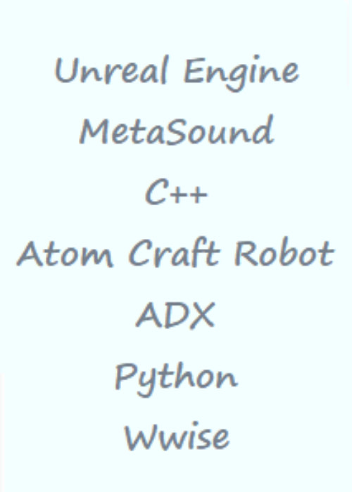Unreal Engineとサウンドの学習