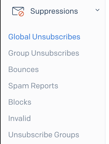unsubscribe