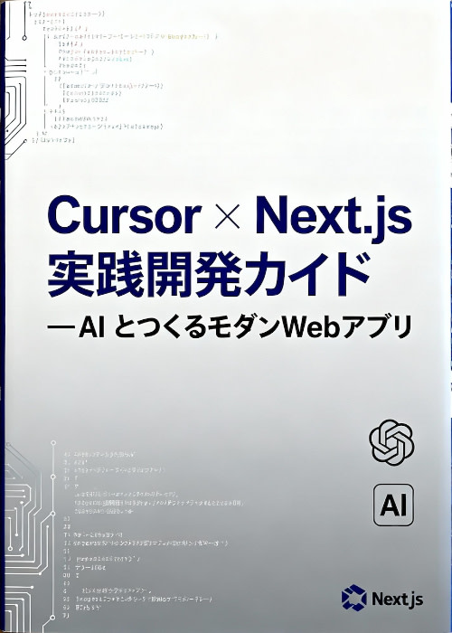 『Cursor × Next.js 実践開発ガイド — AI とつくるモダンWebアプリ』