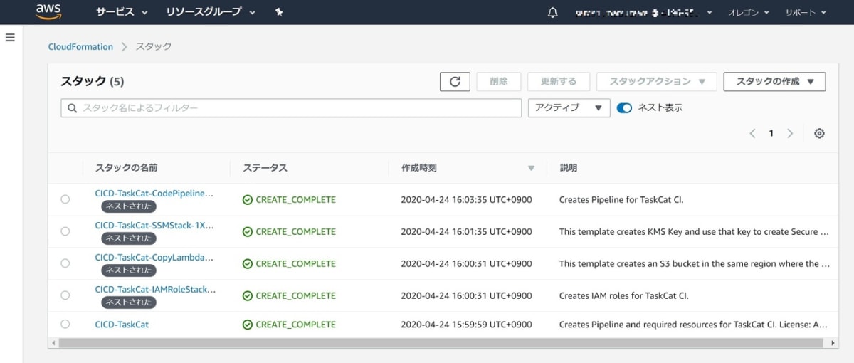 AWS TaskCatを使ってCloudFormationテンプレートのCI/CDをしよう