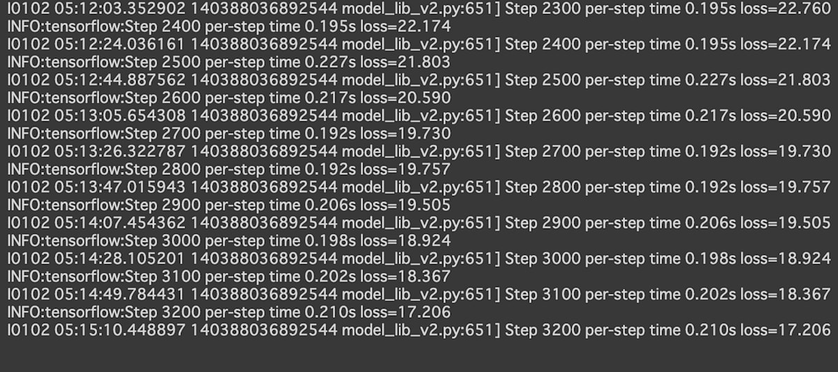 TensorFlow Object Detection API で物体検出モデルをトレーニング