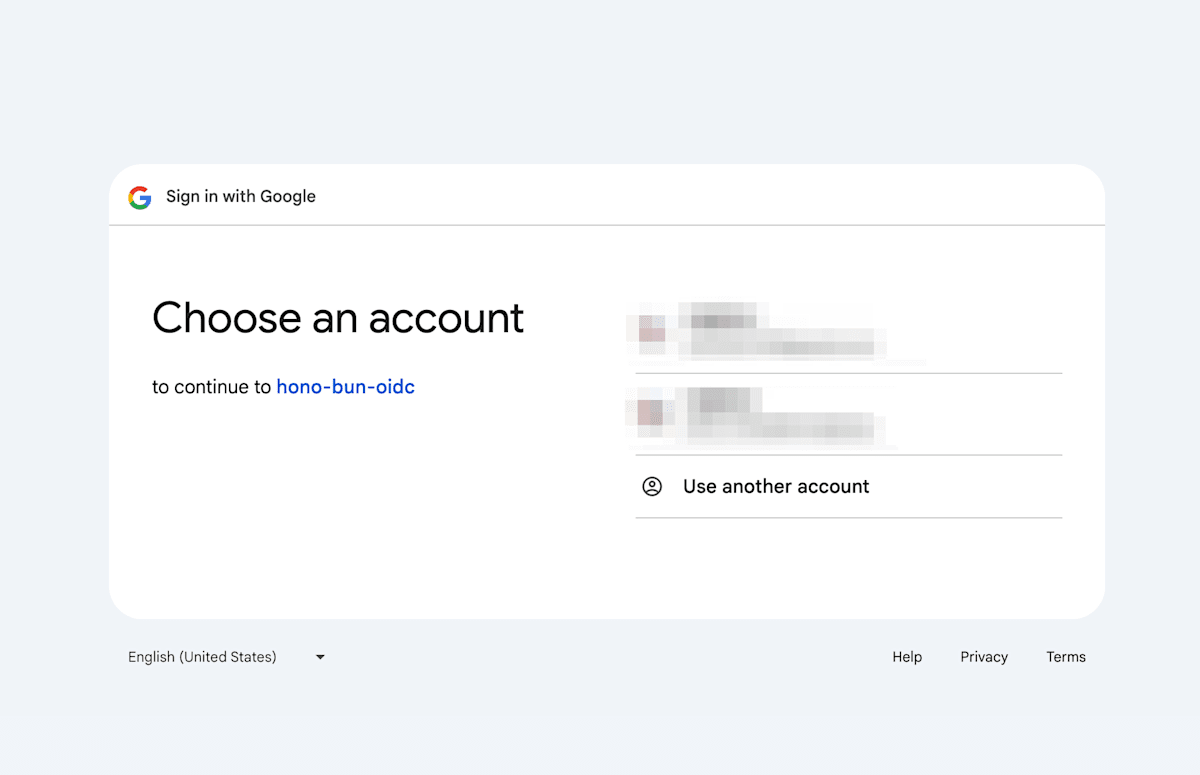 Operation Check Choose Account