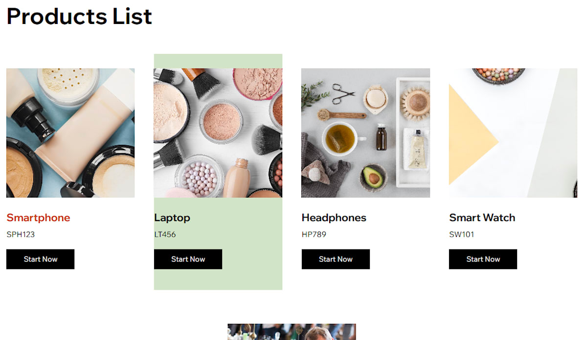 プレビュー：Laptopの背景色が変化する
