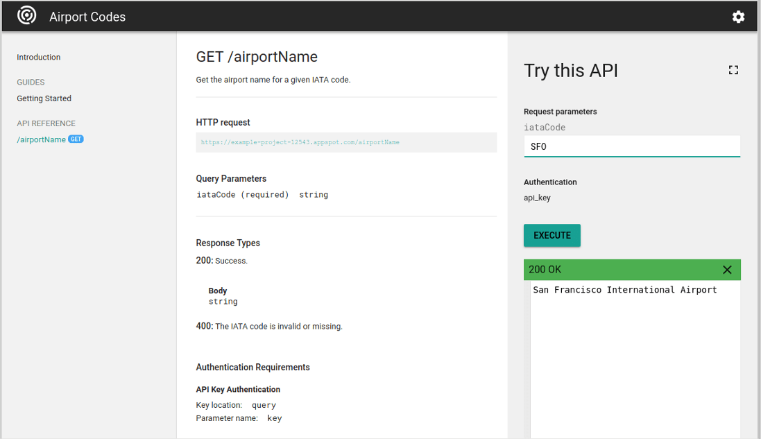 Endpoints Portal