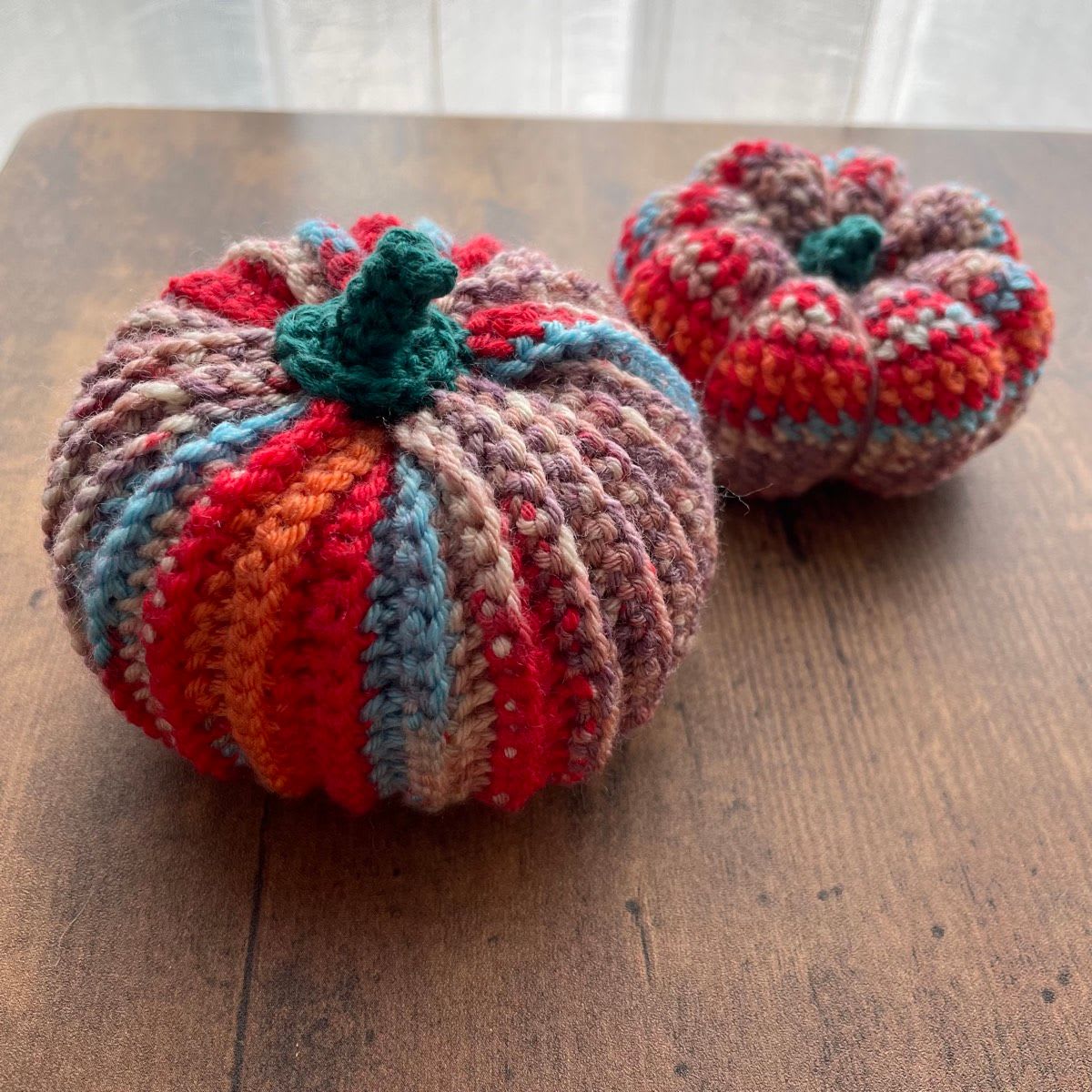 かぼちゃの編みぐるみ