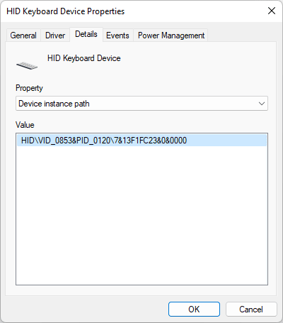 Device Manager Details