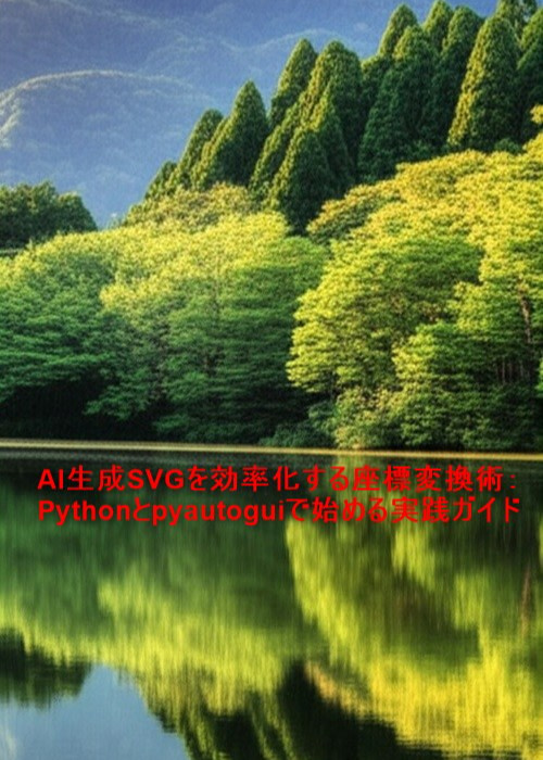 AI生成SVGを効率化する座標変換術：Pythonとpyautoguiで始める実践ガイド