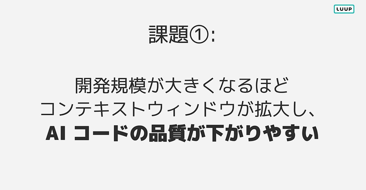 Luupが直面した課題