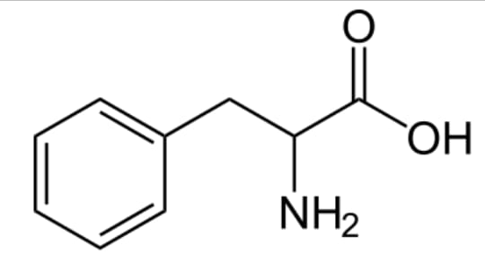 phenylalanineの構造