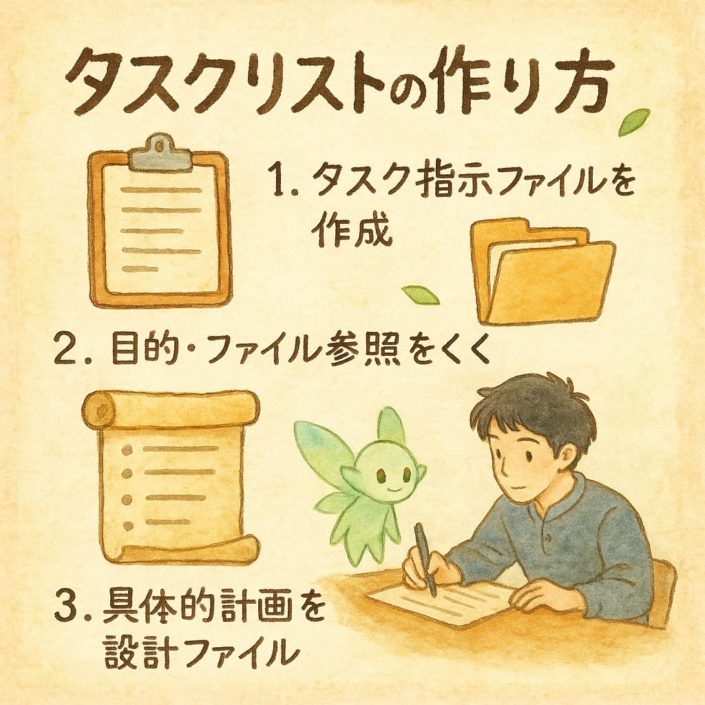タスクを作る