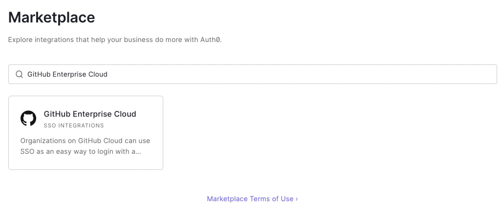 Auth0 Marketplace