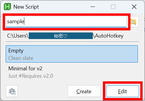 make-script