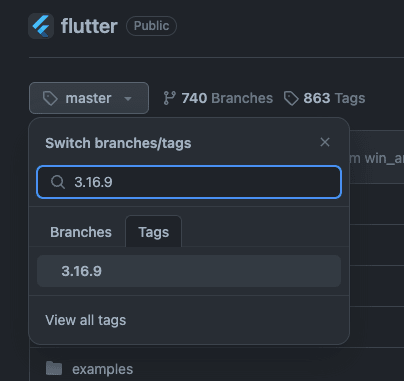 Flutter on GitHub