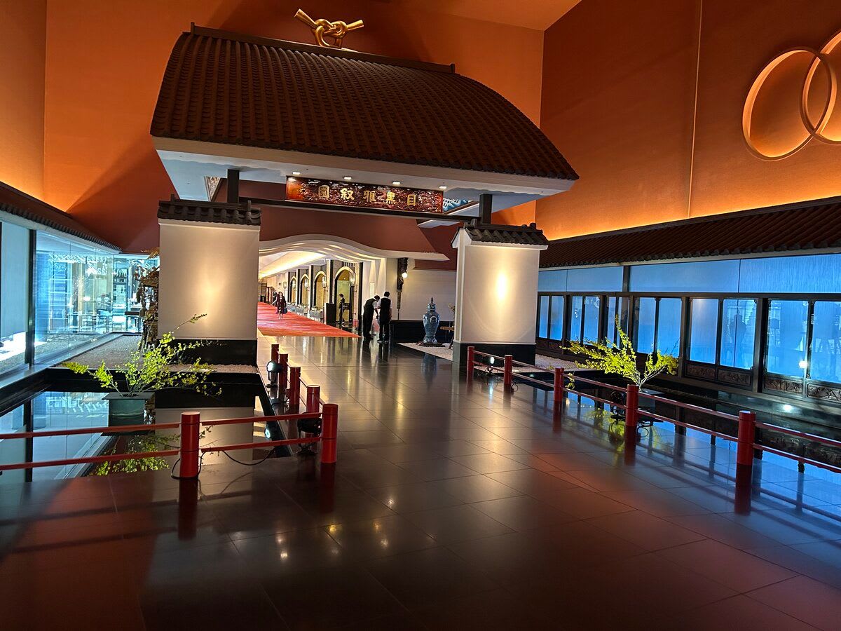 ホテル雅叙園（朝）