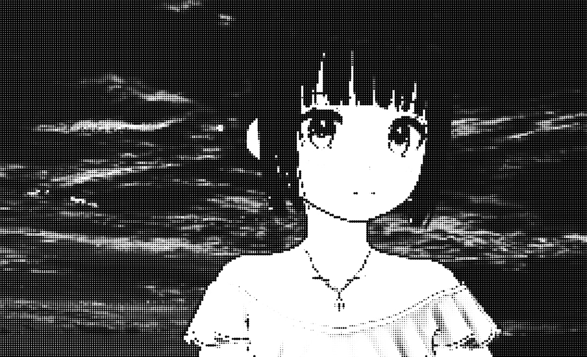 Halftone example using 'Particle'