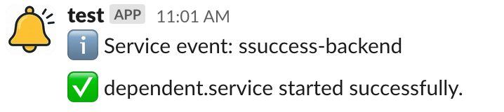 slackへの通知