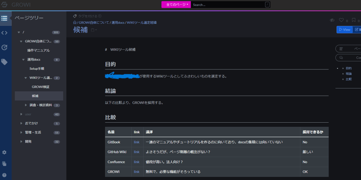 GROWIの選定経緯
