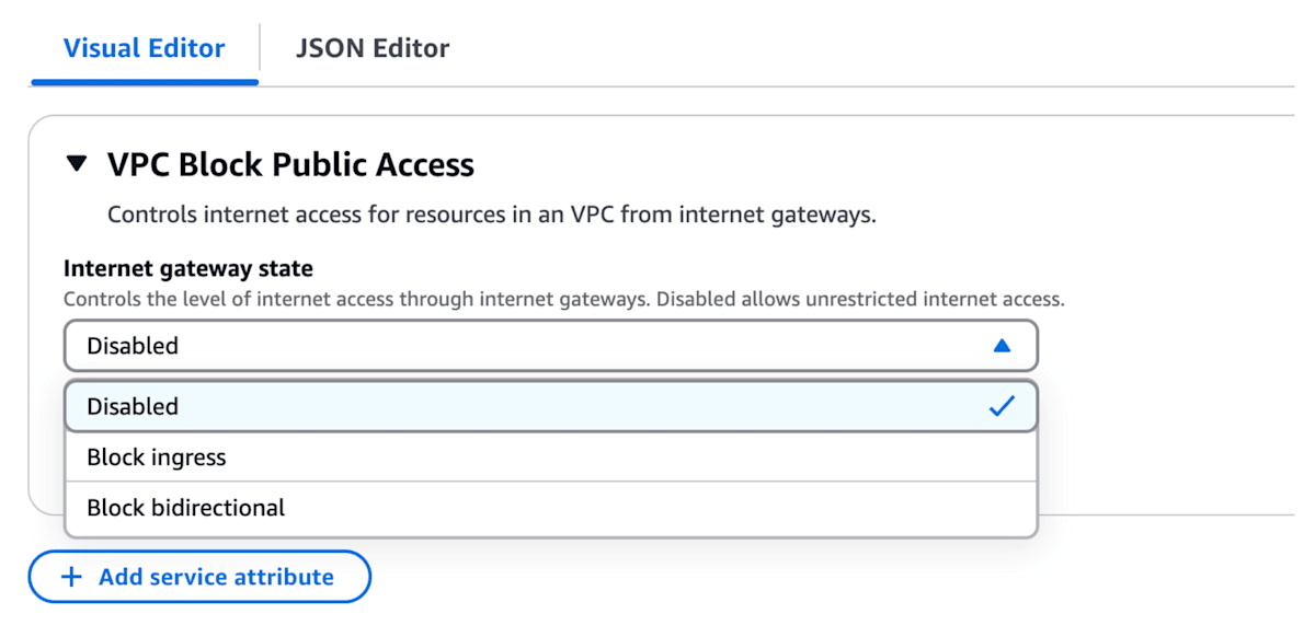 Organizations - Visual Editor