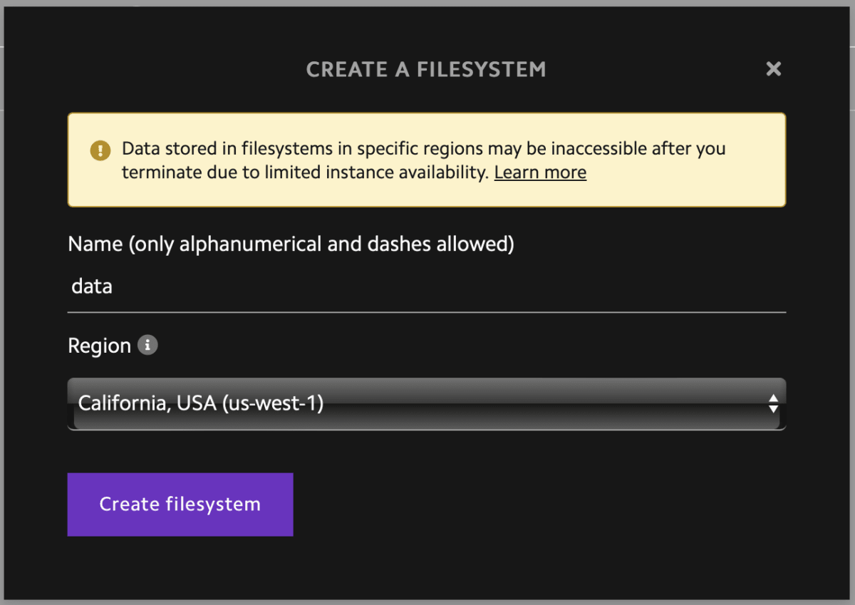 Filesystem