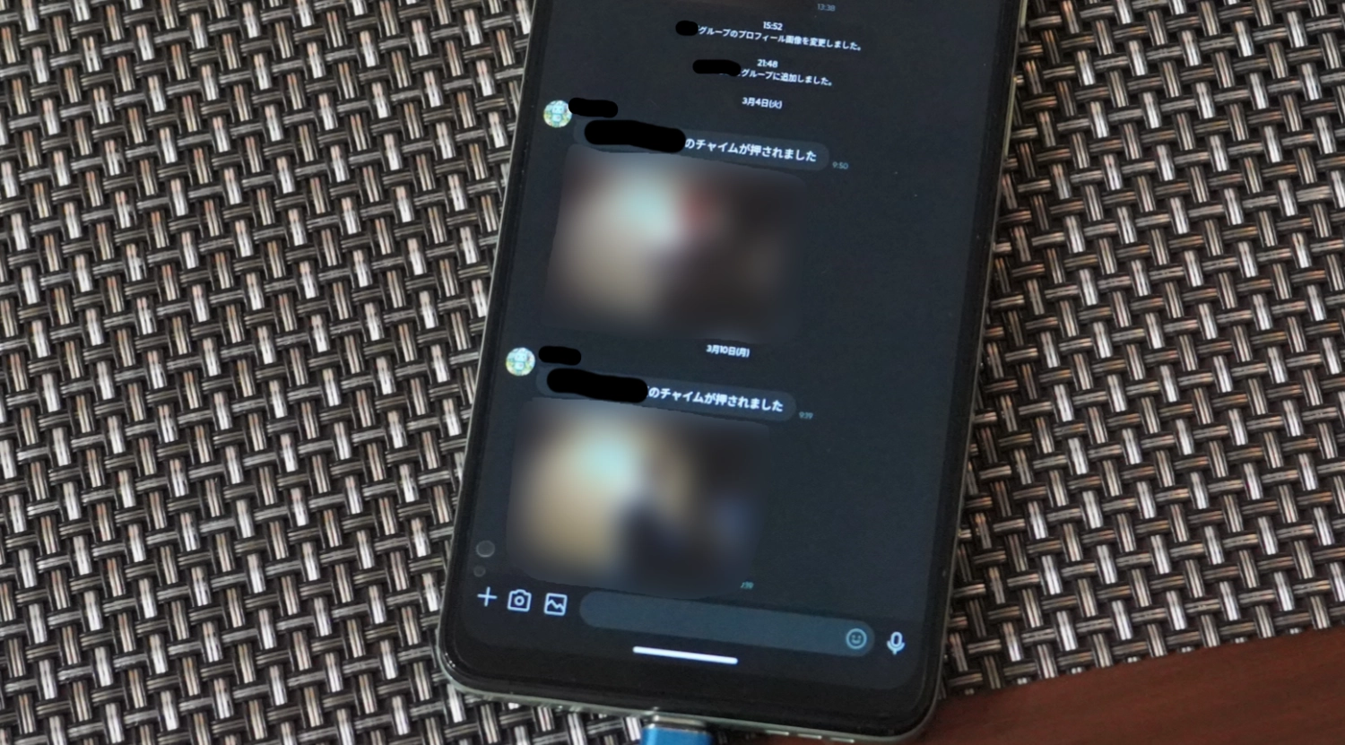 LINEで玄関の様子をいつでも確認
