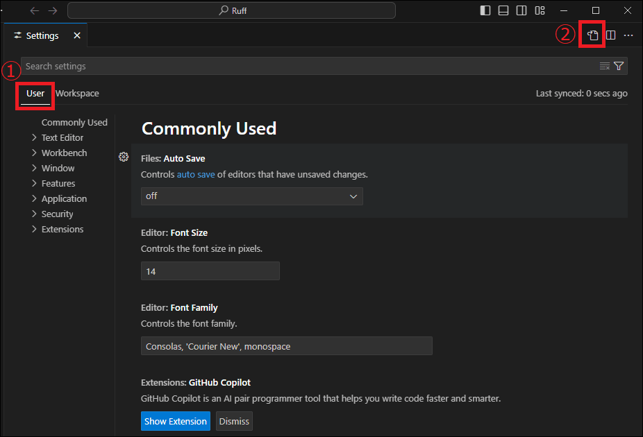 【Ruff×VSCode】PythonでLinterとFormatterを設定