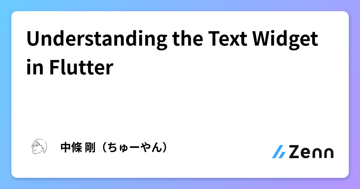 Text Widget In Flutter Understanding the Text Widget in Flutter