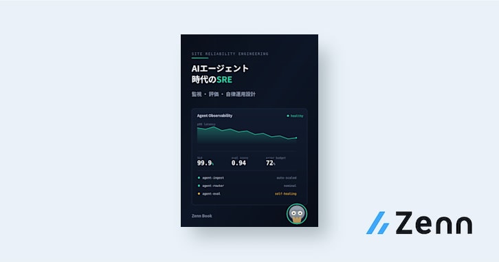 AIエージェント時代のSRE — 監視・評価・自律運用設計