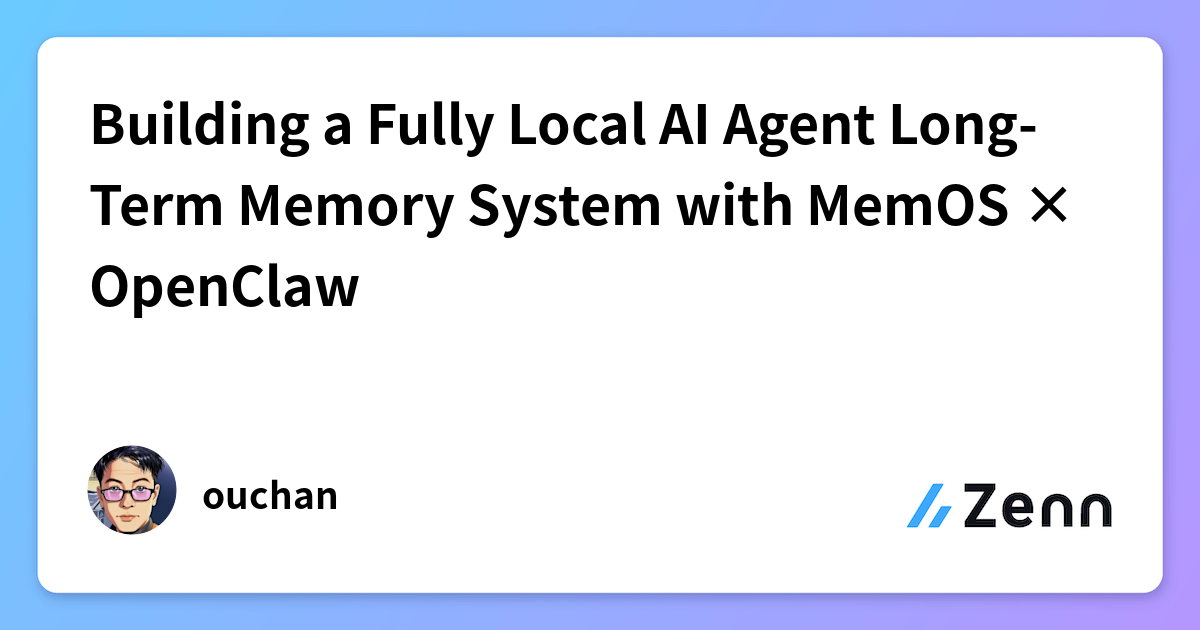 Building a Fully Local AI Agent Long-Term Memory System with MemOS × ...