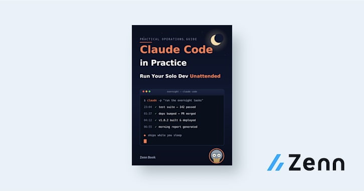 Operating Claude Code: Make Solo Development Run Unattended