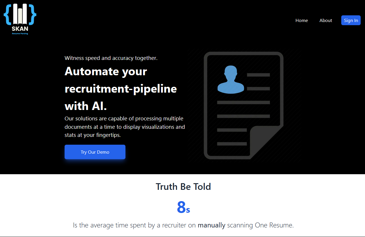 SKAN: Resume Parser
