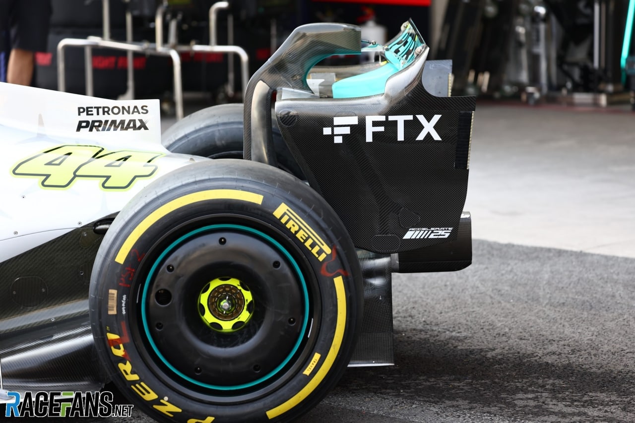 Mercedes Will Not Remove FTX Logo From its F1 Cars