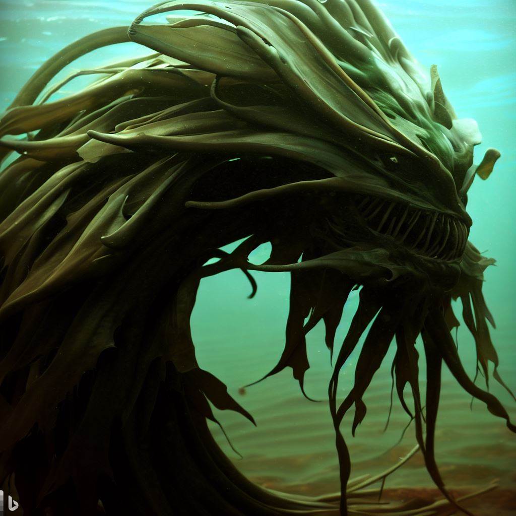 A Seaweed Monster