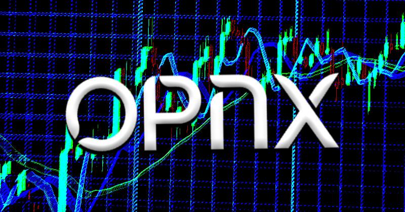 A handshake graphic symbolizing the potential merger between OPNX and Hodlnaut against a backdrop of Singapore's skyline