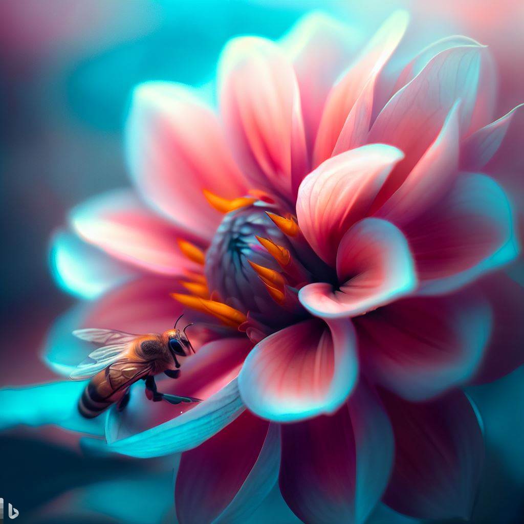 A smart flower🌻 and a stupid bee🐝  learn from each other and become #friendship  A #story about the value of #stupidity, #intelligence and  #philosophy