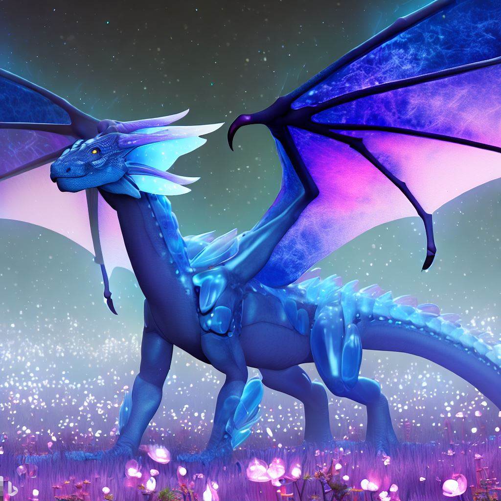 Azure, a dragon 🐲 of creation, falls in #dragonlove ❤️ with Dracursus, a chimera of destruction. Can they overcome their differences and the evil that threatens them? #cosmicromance #fantasy 