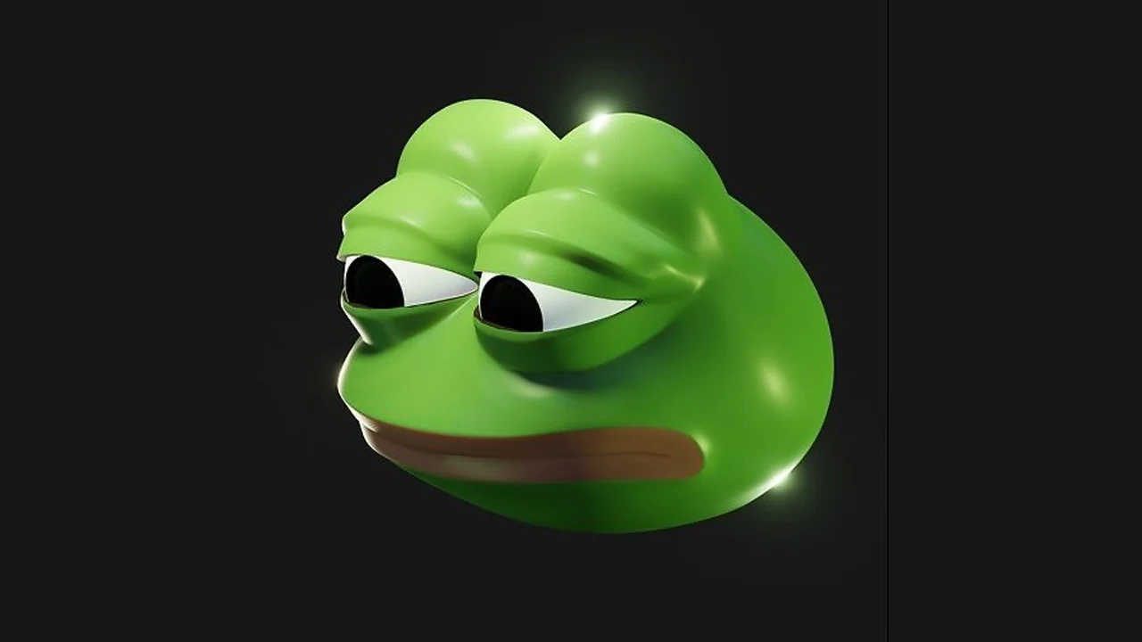  Image of a Pepe Token with a broken trust chain, symbolizing the heist and the community's determination to rebuild.