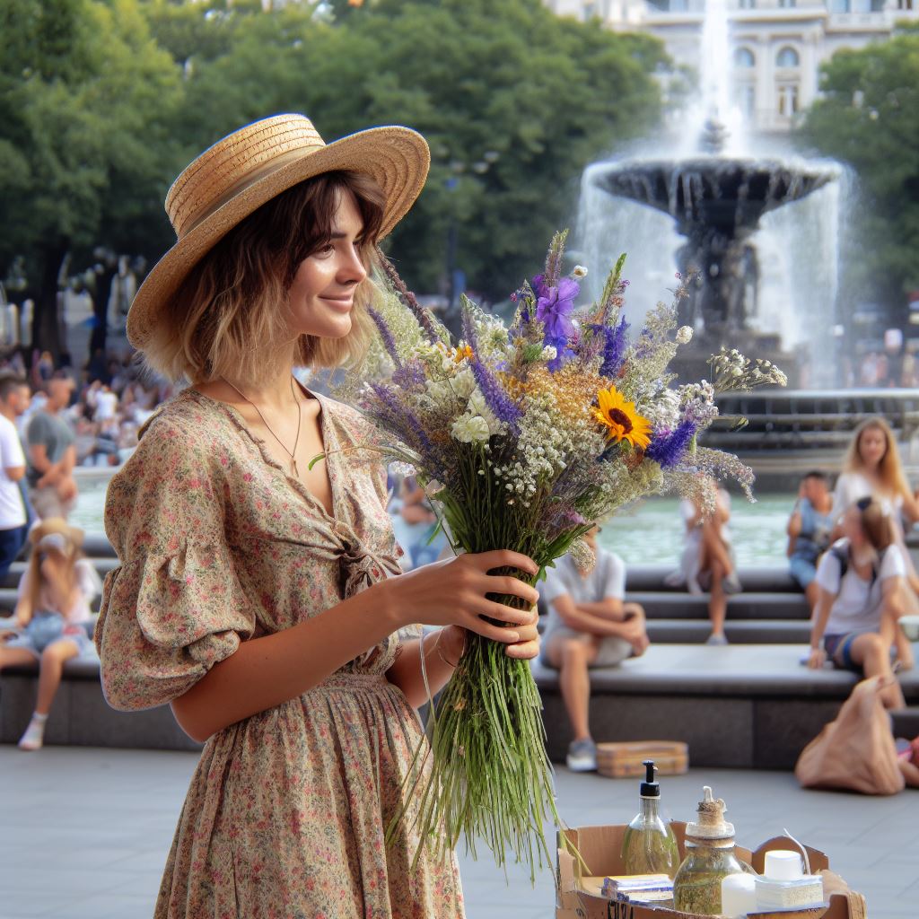 #TheFlowerGarden 🌻 An inspirational story of a young girl who turned a vacant lot into a beautiful #UrbanGardening 🌼 shared her love of💐 #FlowersAndLife with others. #SpreadTheJoy