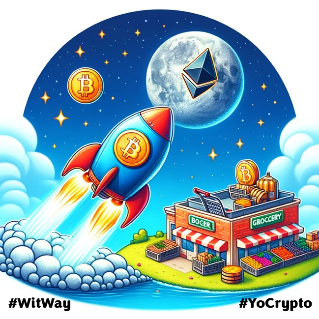 #Web3Media #YoCrypto is so volatile, it went to the moon and came back for groceries! 
