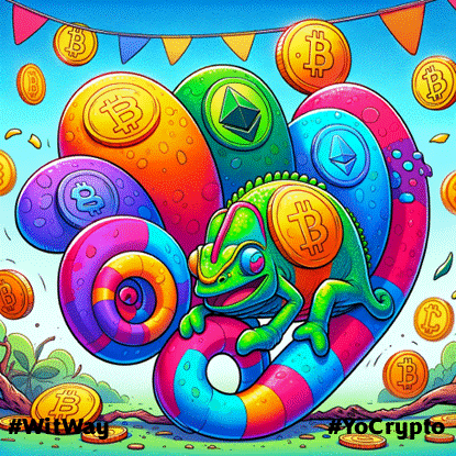 #YoCrypto is so unpredictable, it changes its value more often than a chameleon changes colors!