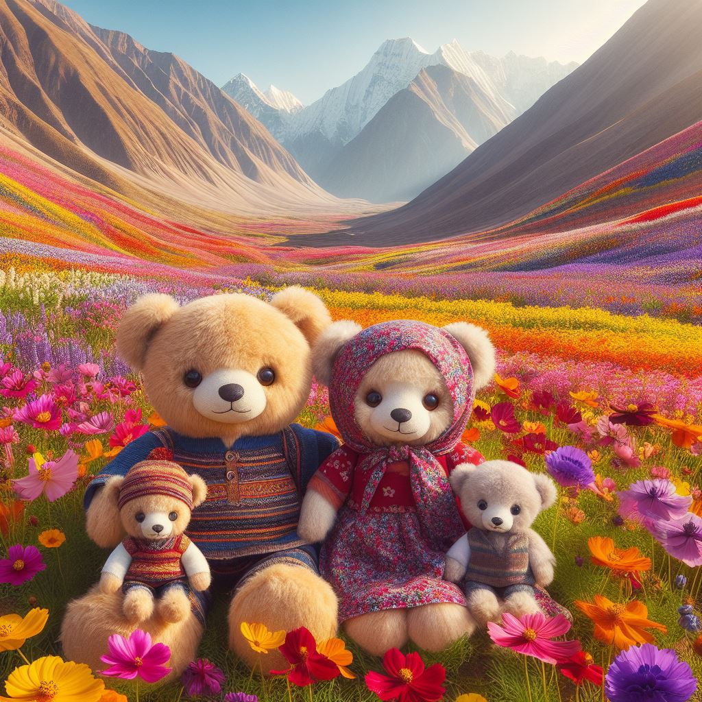 A heartwarming story of a billionaire 🐻teddy bear who finds his true #love 💕 in a hidden paradise of 🌸wildflowers. 