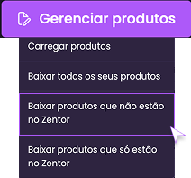 Passo 6: Gerenciar Produtos